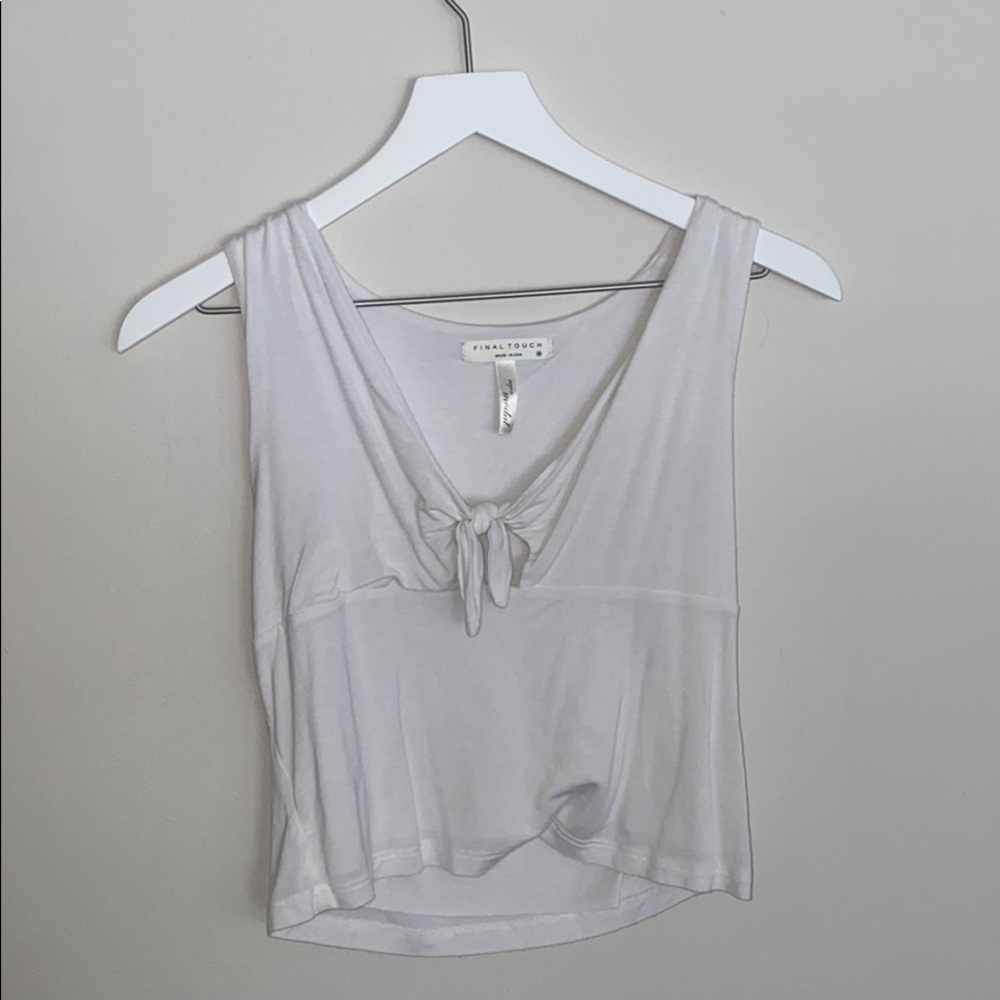 White Tank Top
